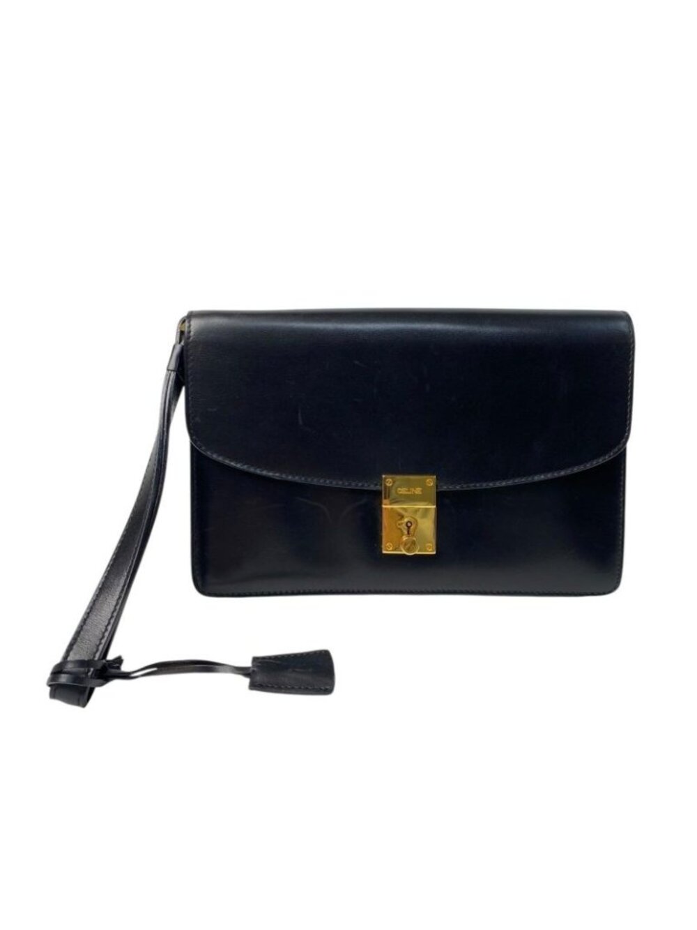 Celine Vintage Clutch Black - Picture 1 of 10